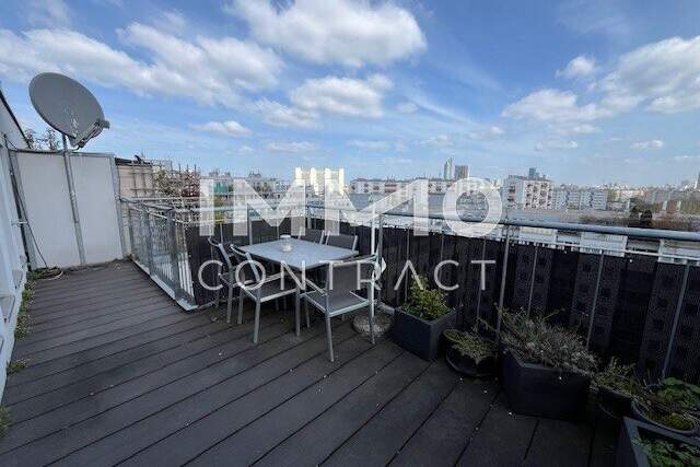 Exklusive Dachgeschoßwohnung 93m² mit 3 Zimmern, 2 Terrassen & Aufzug in 1200 Wien, Wohnung-kauf, 785.000,€, 1200 Wien 22., Donaustadt