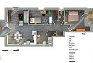 Zinshaus mit 5 Wohneinheiten, 5 KFZ Garagenplätze, Balkone, Garten (vermietet)