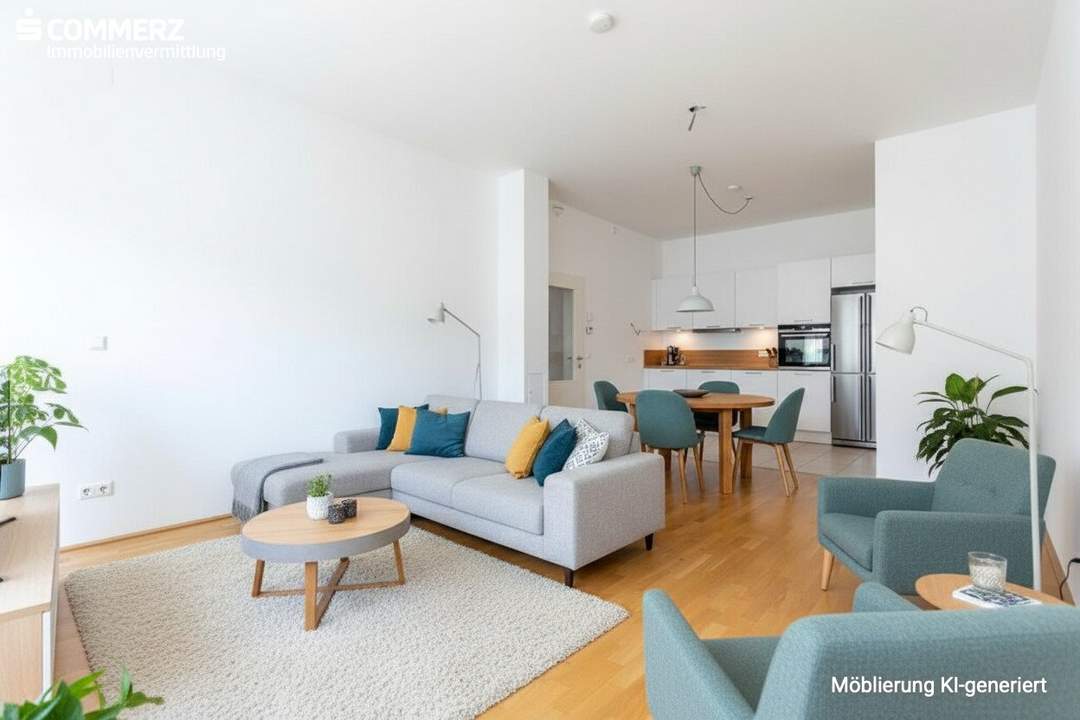 Schöne 4-Zimmer-Wohnung mit Loggia &amp; Keller