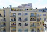 FAMILIENHIT, DACHGESCHOSS, 103 m2 Neubau mit Loggia und Balkon, Wohnküche, 3 Zimmer, Wannenbad, Parketten, Holbeingasse