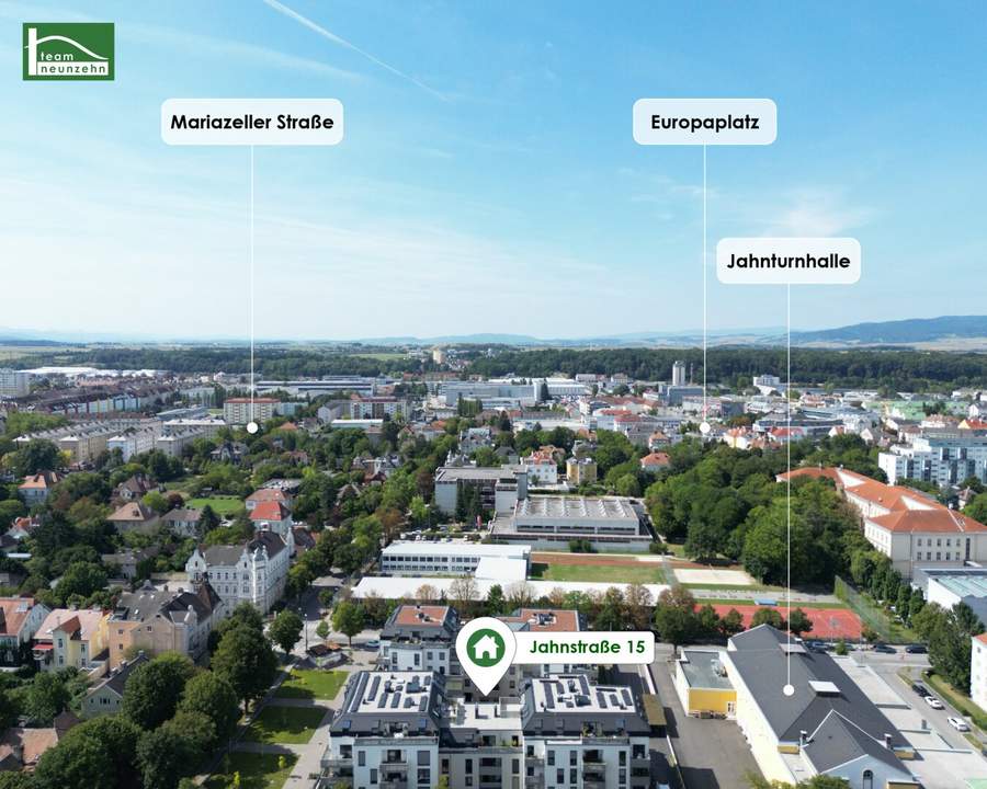 Jahngründe – Attraktive Gartenwohnung inmitten der Stadt!