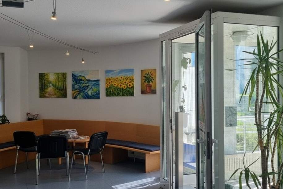 Moderne, helle Ordination-/Büro-/Geschäftsfläche im nachgefragten Wohnpark in Haid – Ansfelden – ab Jänner 2026 verfügbar, Gewerbeobjekt-miete, 1.568,85,€, 4053 Linz-Land