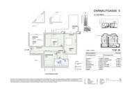 Maisonette-Penthouse mit 53 m² Terrassen auf den Wohnetagen