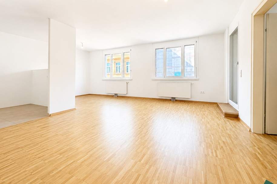 3 Zimmer möglich I Charmante Eigentumswohnung mit Veranda in guter Lage – Nähe U4 Hütteldorf &amp; Hütteldorfer Bad, Wohnung-kauf, 310.400,€, 1140 Wien 14., Penzing