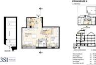 Sonniges Wohnen mit Stil – charmante Zwei-Zimmer-Stadtwohnung mit Loggia in Südwestlage