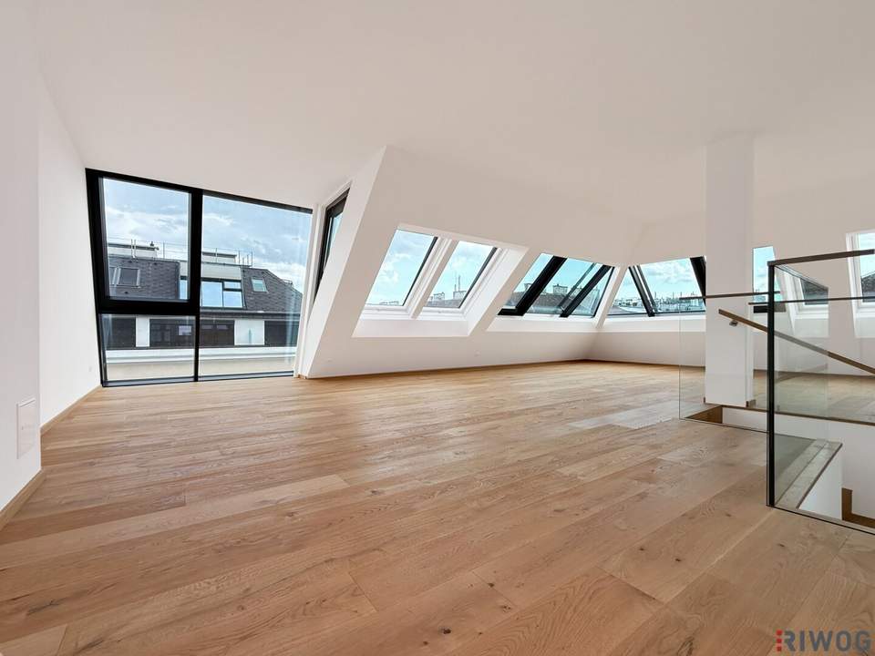 Weihnachtsaktion - NEUE PREISE | 3-Zimmer Dachterrassenwohnung nahe dem Donaukanal | ERSTBEZUG | TOP 13