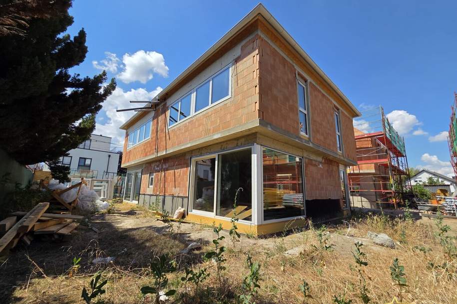 LETZTES FREIES HAUS. PREIS REDUZIERT! U1 ZU FUSS! ÜBERGABE 12/2026! 5 Zimmer Ziegelhaus mit Garten | Provisionsfrei, Haus-kauf, 585.000,€, 1210 Wien 22., Donaustadt