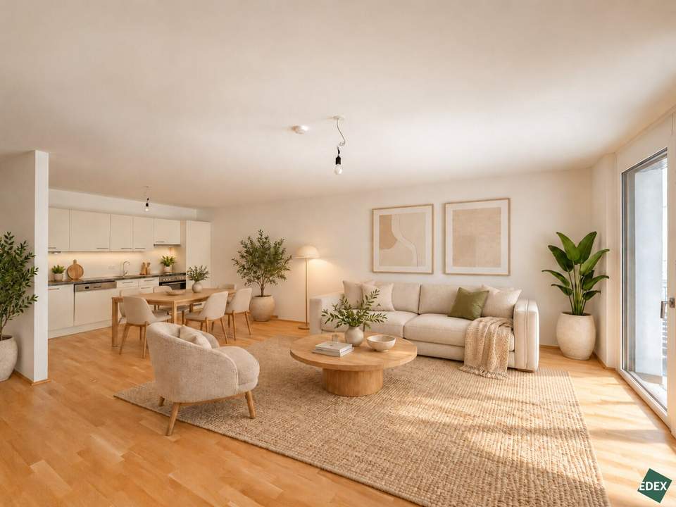 Familientraum: Wunderschöne 3-Zimmer-Gartenwohnung nahe der Donau