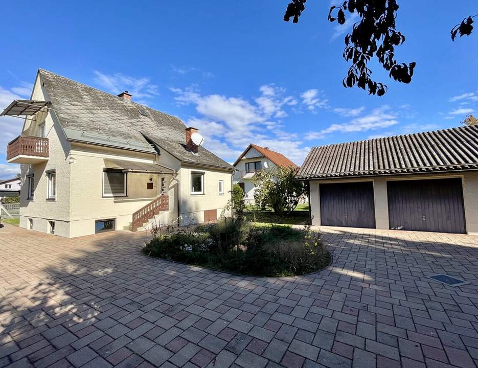 Tolles Haus in ruhiger Lage! Top Zustand mit Ausbaupotenzial, Doppelgarage und Kleingewerbe-Office!