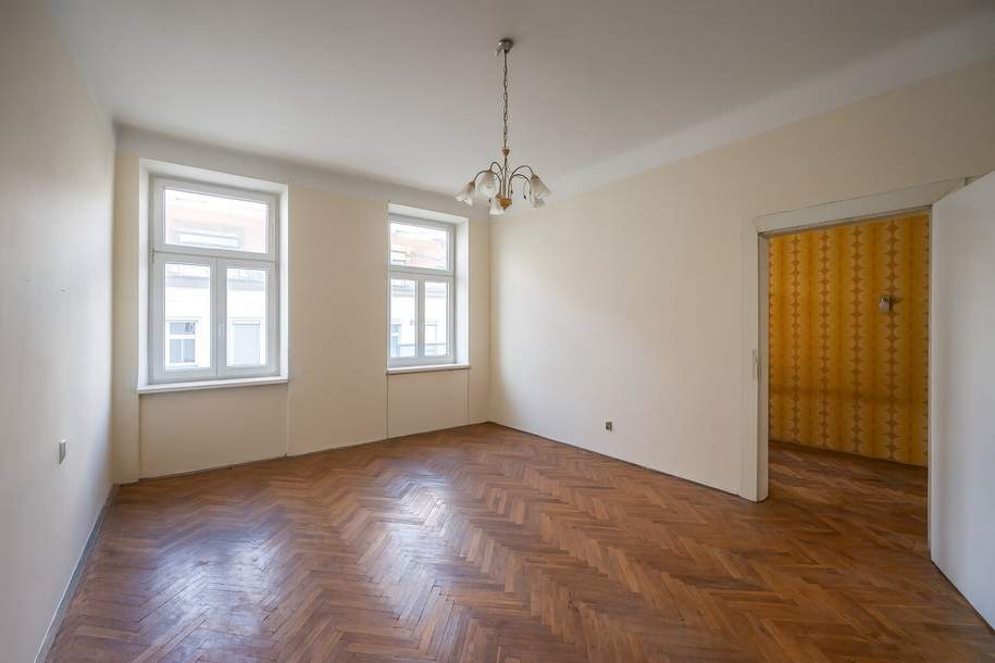 ++NEU++ Sanierungsbedürftige 2-Zimmer ALTBAUWOHNUNG mit Balkon!!, Wohnung-kauf, 168.890,€, 1100 Wien 10., Favoriten