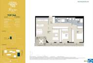 Wohnen mit Weitblick – 3-Zi.-Erstbezug mit Loggia | TOWER HOMES im V22