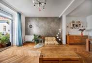 Wohnen im Grünen ! Altbau Klassiker mit Pawlatsche im Herzen des 7. Bezirks