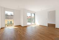 ERSTBEZUG | 2-Zimmer Neubau mit ca. 7 m² BALKON/TERRASSE | Fernwärme | TG-Stellplatz optional | Nachhaltiges Wohnbauprojekt