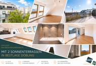 Exklusive Dachgeschoss-Maisonette mit zwei Terrassen in ruhiger Innenhoflage