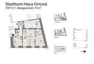 Modernes Wohnen trifft auf historisches Stadtturm-Haus. Ihr Lebens(t)raum in der Künstlerstadt Gmünd. PROVISIONSFREI FÜR DEN KÄUFER!!