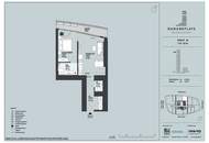 Two-room apartment with a prime floor plan, modern high-rise, numerous amenities - DANUBEFLATS