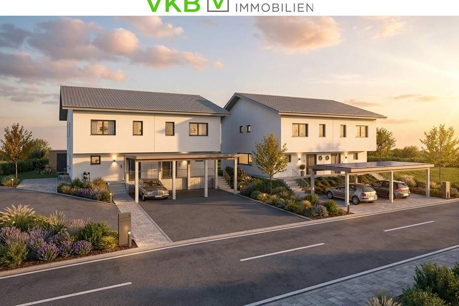 Moderne Neubau-Doppelhaushälfte in ruhiger Naturlage – Ihr neues Zuhause für Ihre Familie in Umsetzung - Baubeginn bereits erfolgt!, Haus-kauf, 399.000,€, 4251 Freistadt
