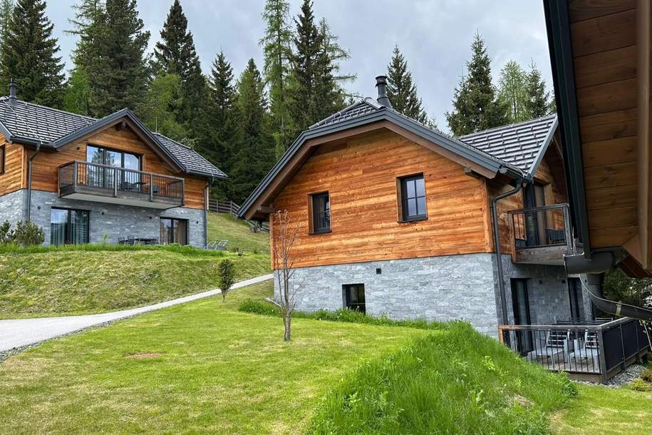 Stilvolle Ruheoase auf der Hochrindl - hochwertige Bergchalets - Ihr Rückzugsort mit Bergblick! Sofort beziehbar! Ski-Lift Nähe!, Haus-kauf, 1.190.000,€, 9571 Feldkirchen
