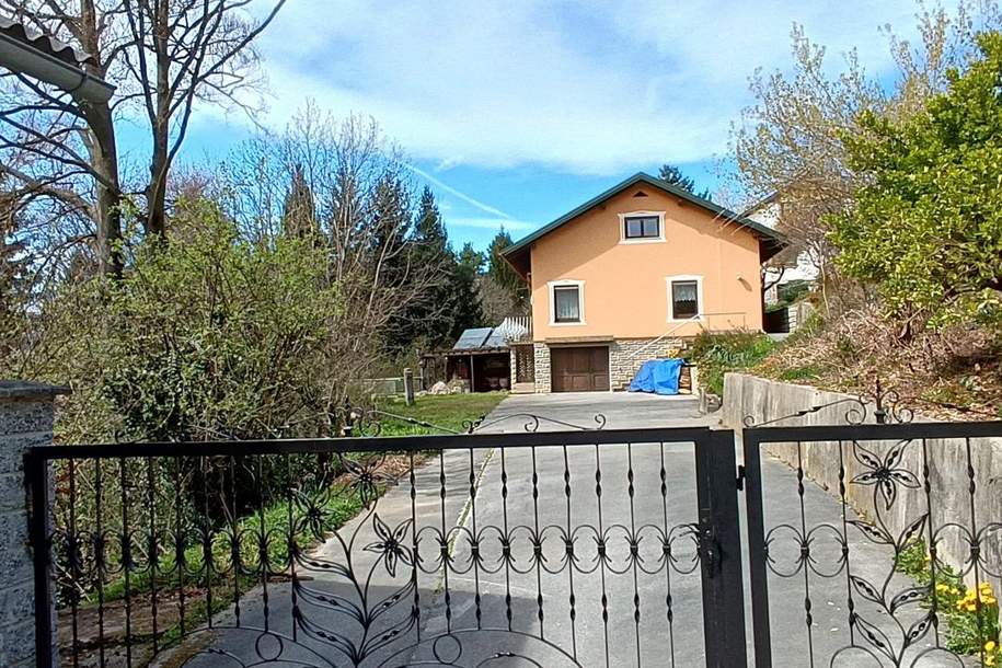 Einfamilienhaus in Top Lage mit Doppelgarage, großem Grund und Wald!, Haus-kauf, 229.000,€, 8572 Voitsberg
