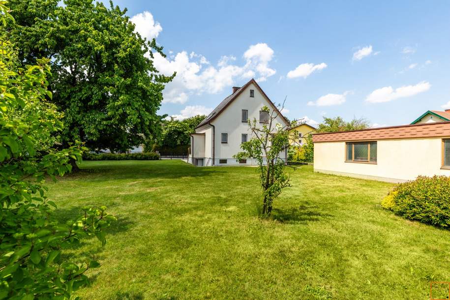 Lanzenkirchen - Kleinwolkersdorf: TWO IN ONE: Haus mit Kirschgarten oder zweitem Bauplatz, Haus-kauf, 450.000,€, 2821 Wiener Neustadt(Land)