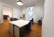 Flexibel anmietbares, möbliertes 2-Zimmer-Altbau-Büro beim WIFI