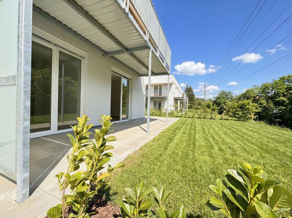 Familien(t)raum im Grünen - Stadt.Land.Thal - Gartenwohnung - 3-Zimmer - ERSTBEZUG