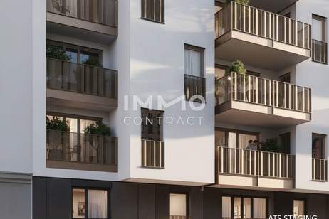 Smartes Anlegerobjekt: 1-Zimmer-Wohnung im Neubau ERSTBEZUG, Wohnung-kauf, 172.100,€, 1220 Wien 22., Donaustadt