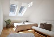 Helle 4-Zi-Wohnung für sportliche im Dachgeschoss - WG-geeignet - auch für Musiker