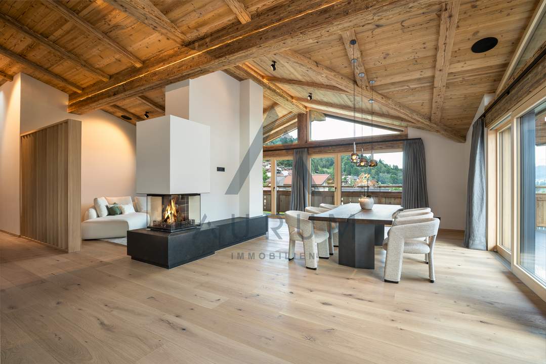Neubau: Sonnige Penthouse-Wohnung mit Ski-In/Ski-Out in Toplage