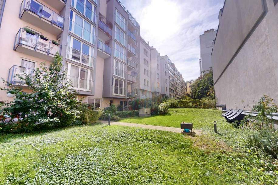 Urbane 2 Zimmer Neubau-Wohnung nähe Mariahilfer Straße, Wohnung-kauf, 269.000,€, 1060 Wien 6., Mariahilf