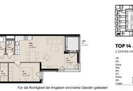 Lichtdurchflutete 2 Zimmerwohnung mit Loggia und sehr guter Infrastruktur (Mietbeginn 01.11.2026)