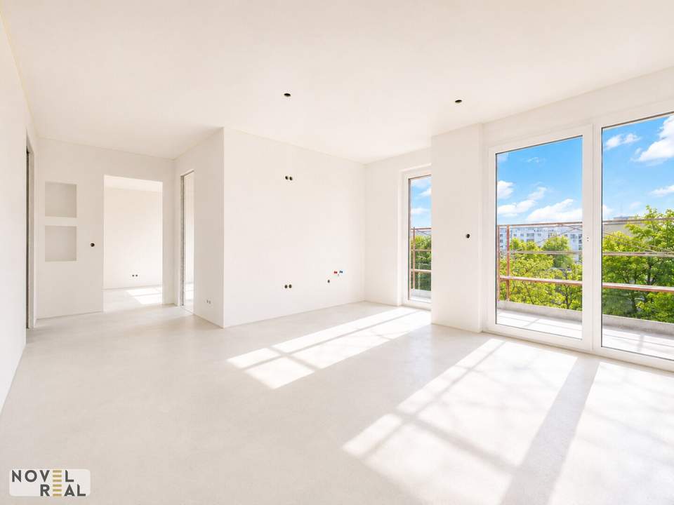 SOFORT SICHERN: Preisvorteile bei Kauf | MODERNE WOHNUNG MIT BALKON UND PARKBLICK