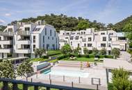 Abkühlen im hauseigenen Pool .... Ihre Traumwohnung mit Terrasse oder Garten und Fernblick Nähe Maurer Wald PROVISIONSFREI !!