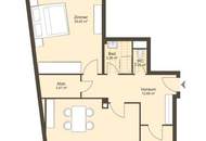 Koffer packen, einziehen: Helle bezugsfertige Wohnung mit Loggia & PKW-Stellplatz nahe Schönbrunn