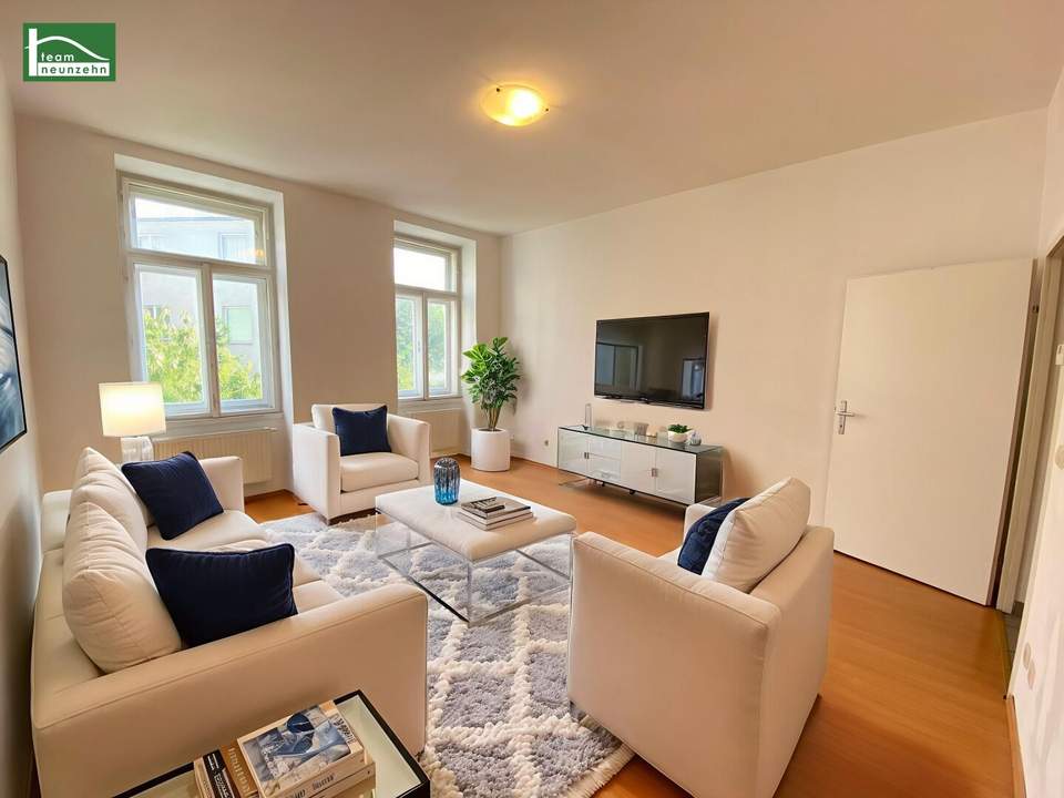 Nähe Bahnhof Meidling - Charmante 2-Zimmer-Altbauwohnung in Ruhelage