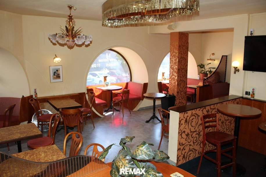''Gut eingeführtes Cafe'', Gewerbeobjekt-miete, 1.690,00,€, 1220 Wien 22., Donaustadt