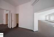 ** Repräsentatives Altbau-Büro mit Klimaanlage und Balkon – ca. 201 m² vis à vis Wien Mitte / The Mall; ab sofort **