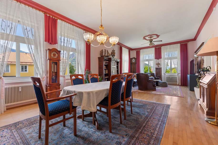 Stilvolles Wohnen mit Flair in ruhiger Lage – großzügige Wohnung in Ferlach mit Garten, Wohnung-kauf, 345.000,€, 9170 Klagenfurt Land