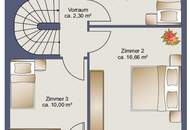 Saniertes Reihenhaus mit Garten, Terrasse und Balkon
