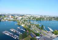 Blick zur Alten Donau vom 8.Liftstock - nähe U-Bahn und Donau Zentrum