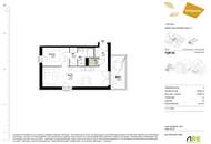 Jetzt einziehen: Gut geschnittene 2-Zimmer-Wohnung mit Balkon, offener Küche und Schlafzimmer mit Schrankraum. Provisionsfrei!