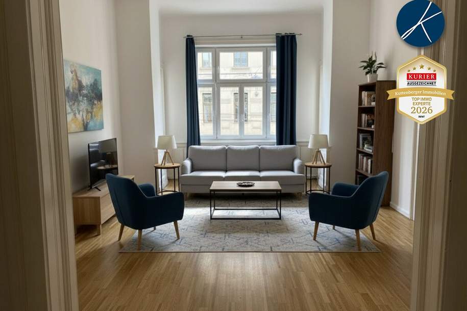 Traumhaftes Altbau-Juwel - kreisförmig begehbar!, Wohnung-kauf, 599.000,€, 1190 Wien 19., Döbling