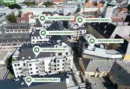 Geräumige 2-Zimmer-Wohnung in Bestlage nahe Rathausplatz mit moderner Ausstattung!