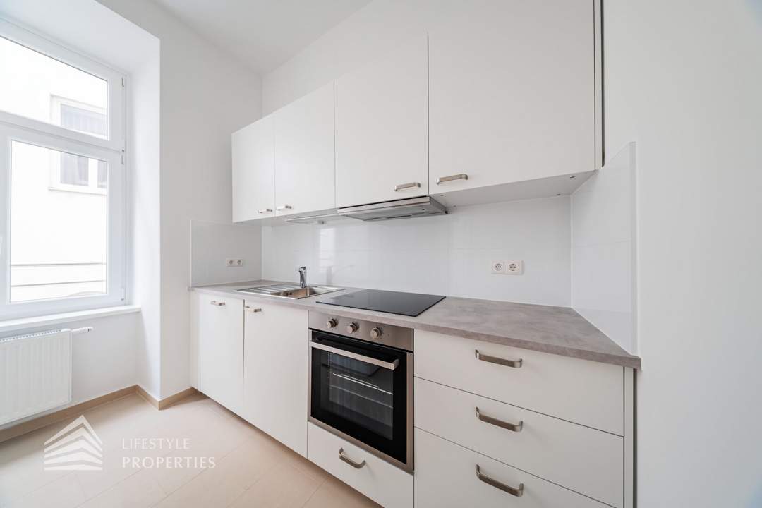 Elegante 2-Zimmer Altbauwohnung, Nähe Museumsquartier