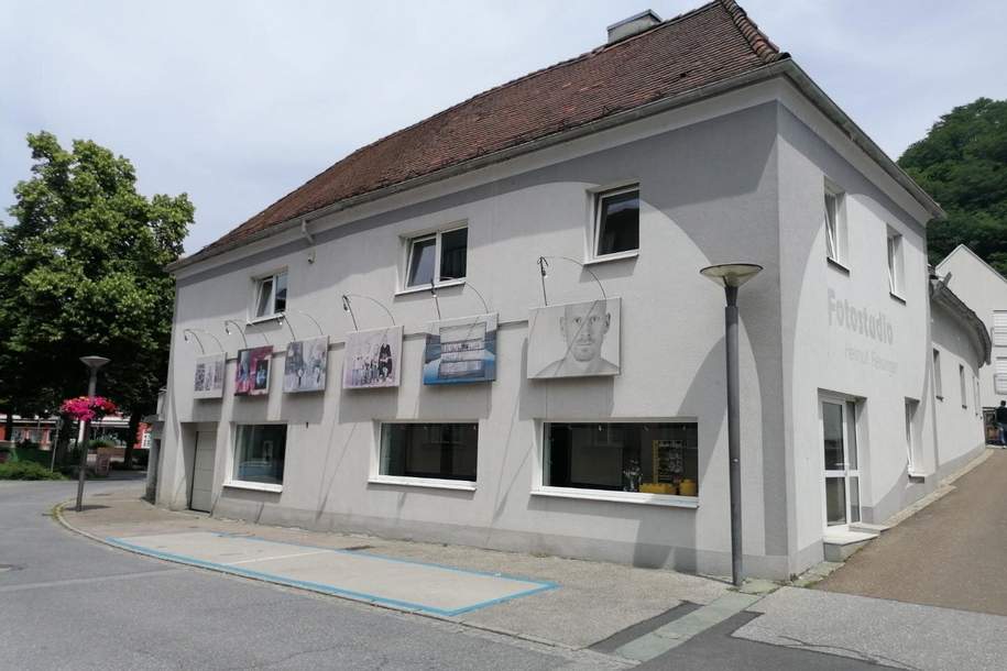 *** Ihr neuer Erfolgsstandort: Vielseitiges Geschäftshaus mit attraktiver Wohnfläche im Herzen von Kapfenberg ***, Gewerbeobjekt-kauf, 8605 Bruck-Mürzzuschlag