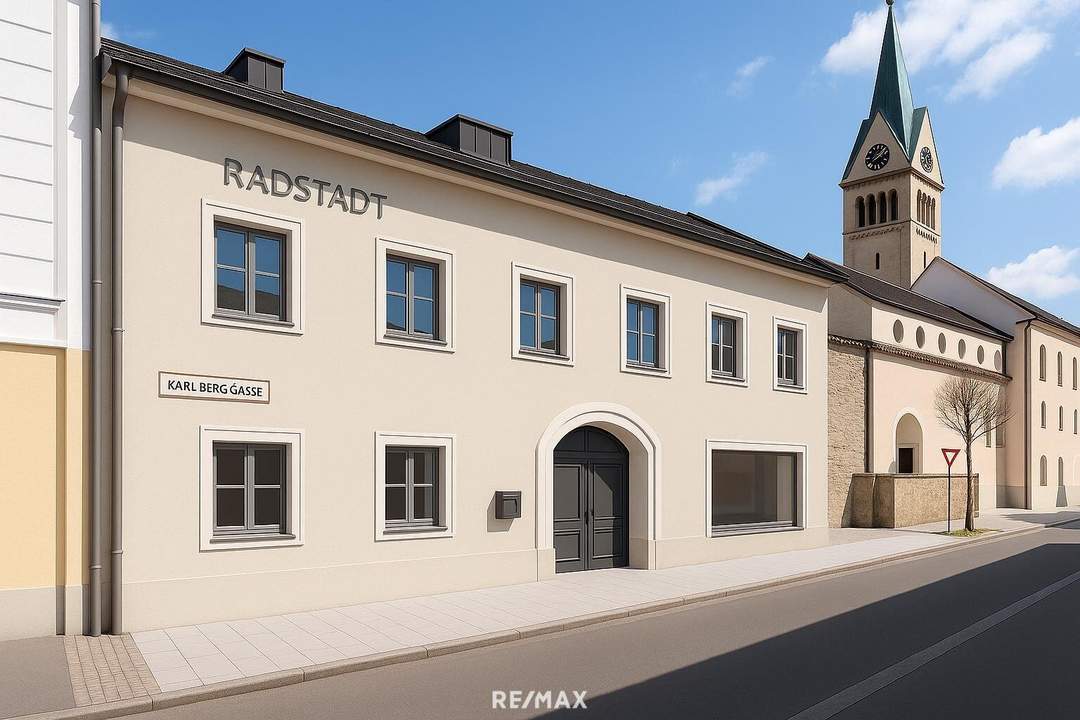 "Altehrwürdiges Stadthaus" - mit Grundstück im Herzen von Radstadt