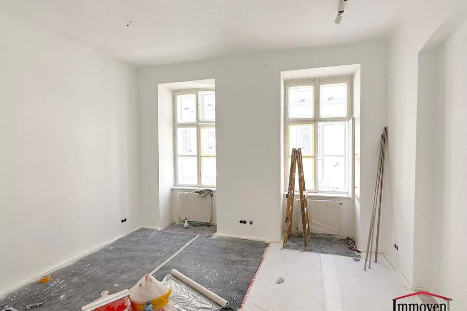 Erstbezug in Toplage - Teilsanierte 3-Zimmerwohnung ohne Freifläche im Botschaftsviertel! (Mietbeginn nach Vereinbarung), Wohnung-miete, 1.769,00,€, 1030 Wien 3., Landstraße