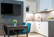 Mit Blick auf den Park