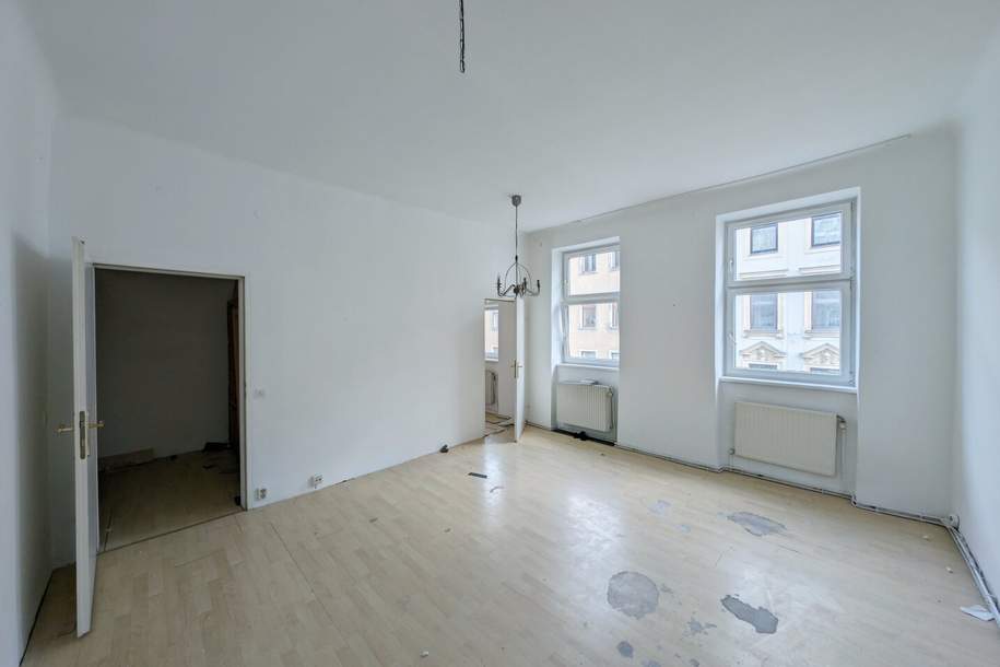 ++NEU++ Sanierungsbedürftige 3-Zimmer Altbau-Wohnung, viel Potenzial!, Wohnung-kauf, 229.000,€, 1200 Wien 20., Brigittenau