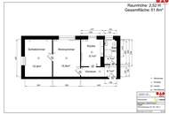 Gemütliche 2-Zimmer Wohnung, im Herzen von Linz - und dennoch grün! In Linz-Kleinmünchen beim Wasserwald!